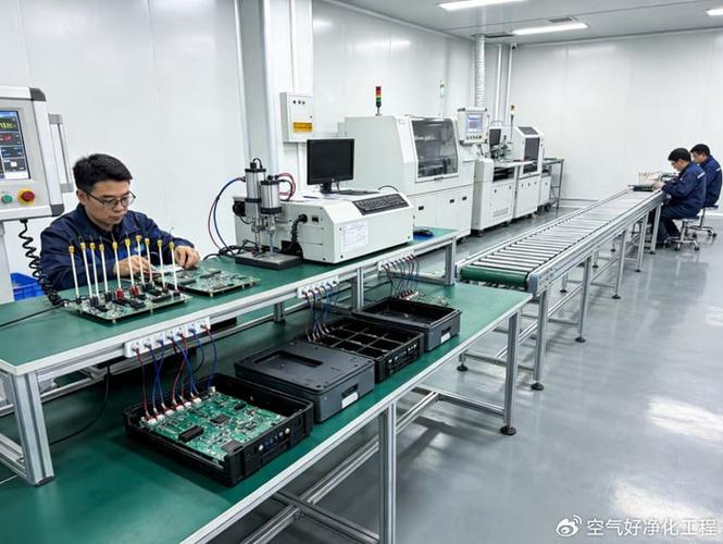 淮南厂房装修:电子器件生产厂房