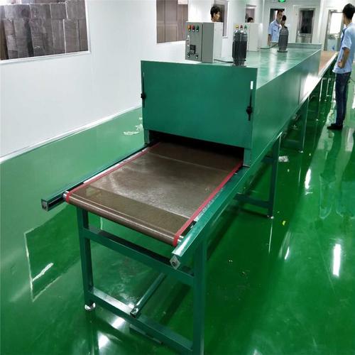 五金电子制品喷油线 塑料硅胶高温丝印线 隧道炉不锈钢网带流水线设备